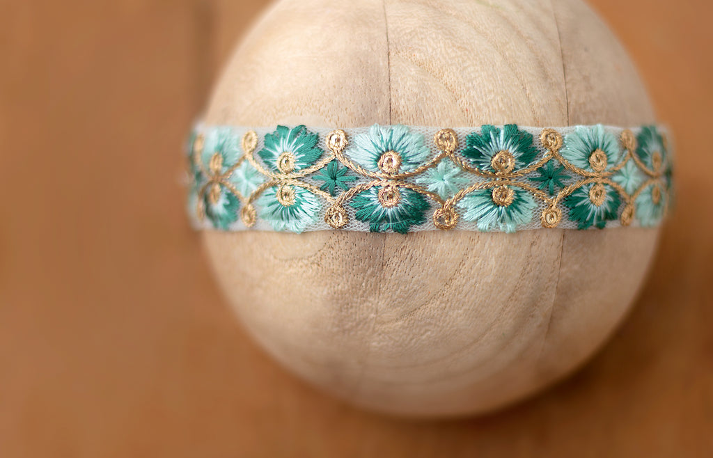 Tranquil Waters Embroidered Band