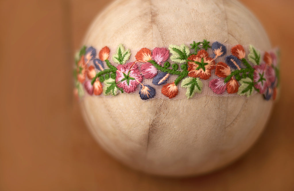 Perennial Embroidered Band